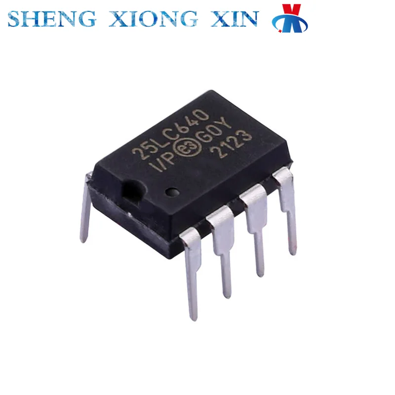 

5pcs/Lot 25LC640-I/SN SOP-8 25LC640-I-P DIP-8 Storage Chip 25LC640 25LC64 Integrated Circuit