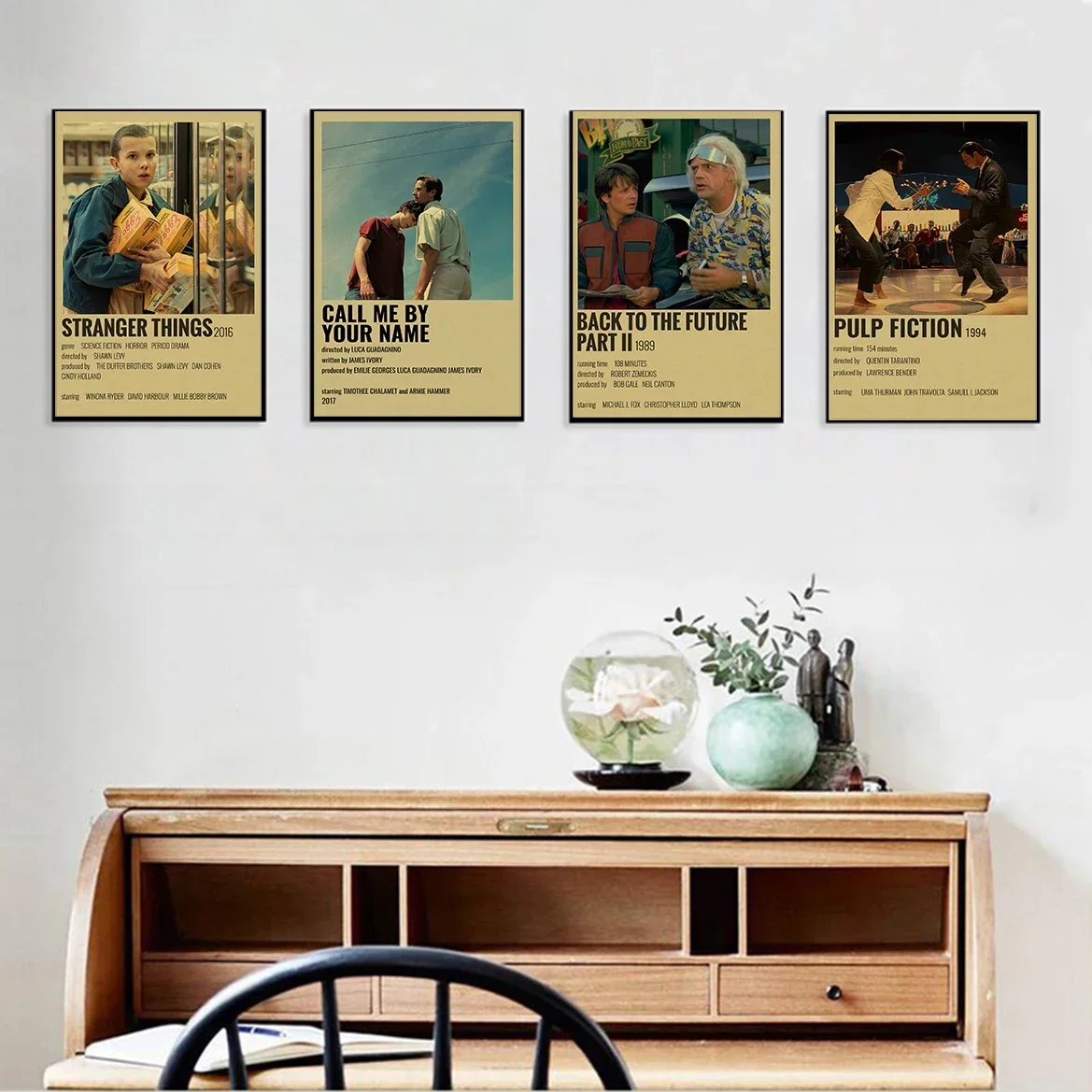 Винтажные постеры из фильма украшение комнаты целлюлозно-фантастическая