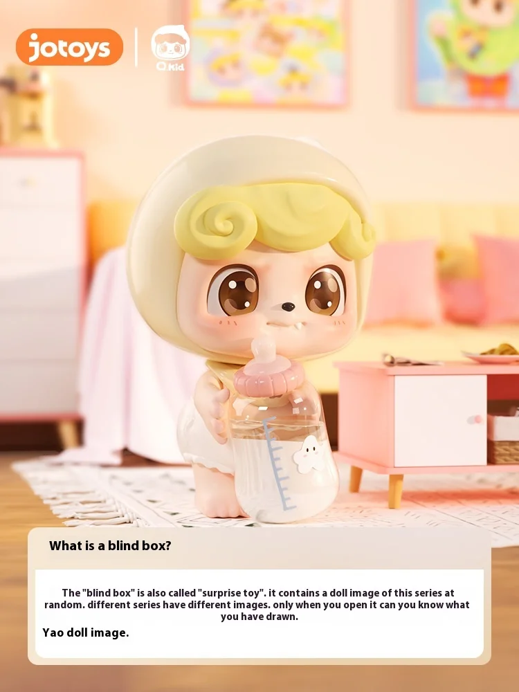 Jotoys Q.Kid Make Your Cute Little Imp Series глухая коробка Kids Toy Model Decoration Girl Surprise Gift Mystery Box