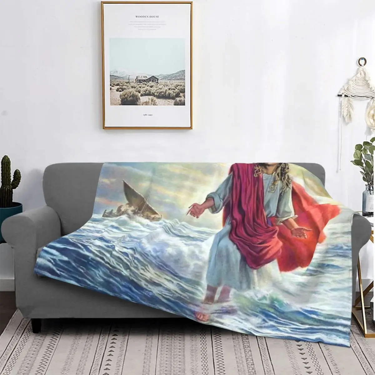

Toxic King (Future) Throw Blanket Modern Portable Camping AntiPilling