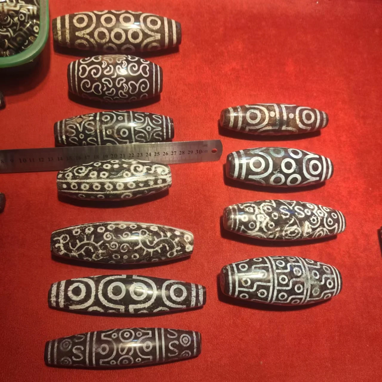 1Pcs/Lot Rare Collectibles Multi-Eyes Pattern Big Dzi Beads Agate Ornament Town House Gift Top Grade for Buddha