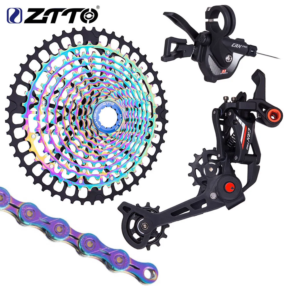 ZTTO CRX PRO 11 Speed Group set велосипедный переключатель задний передач MTB 52T горный
