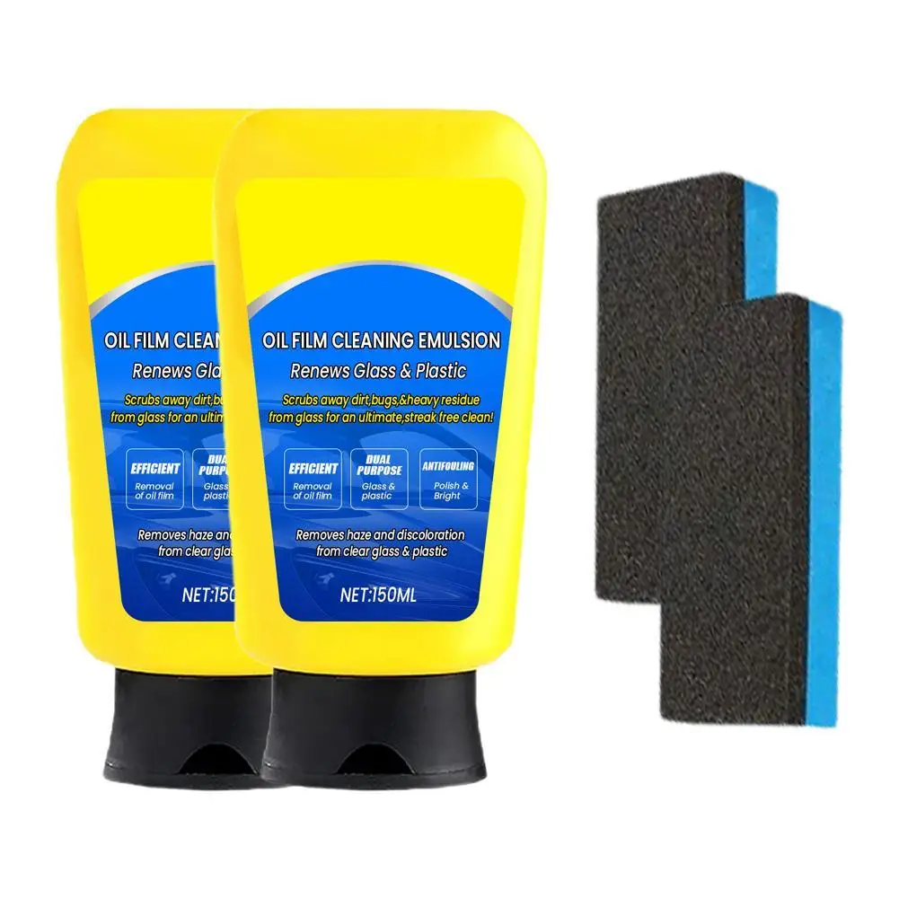 1 шт./2 шт. лосьон для чистки масляной пленки автомобиля мощный очиститель