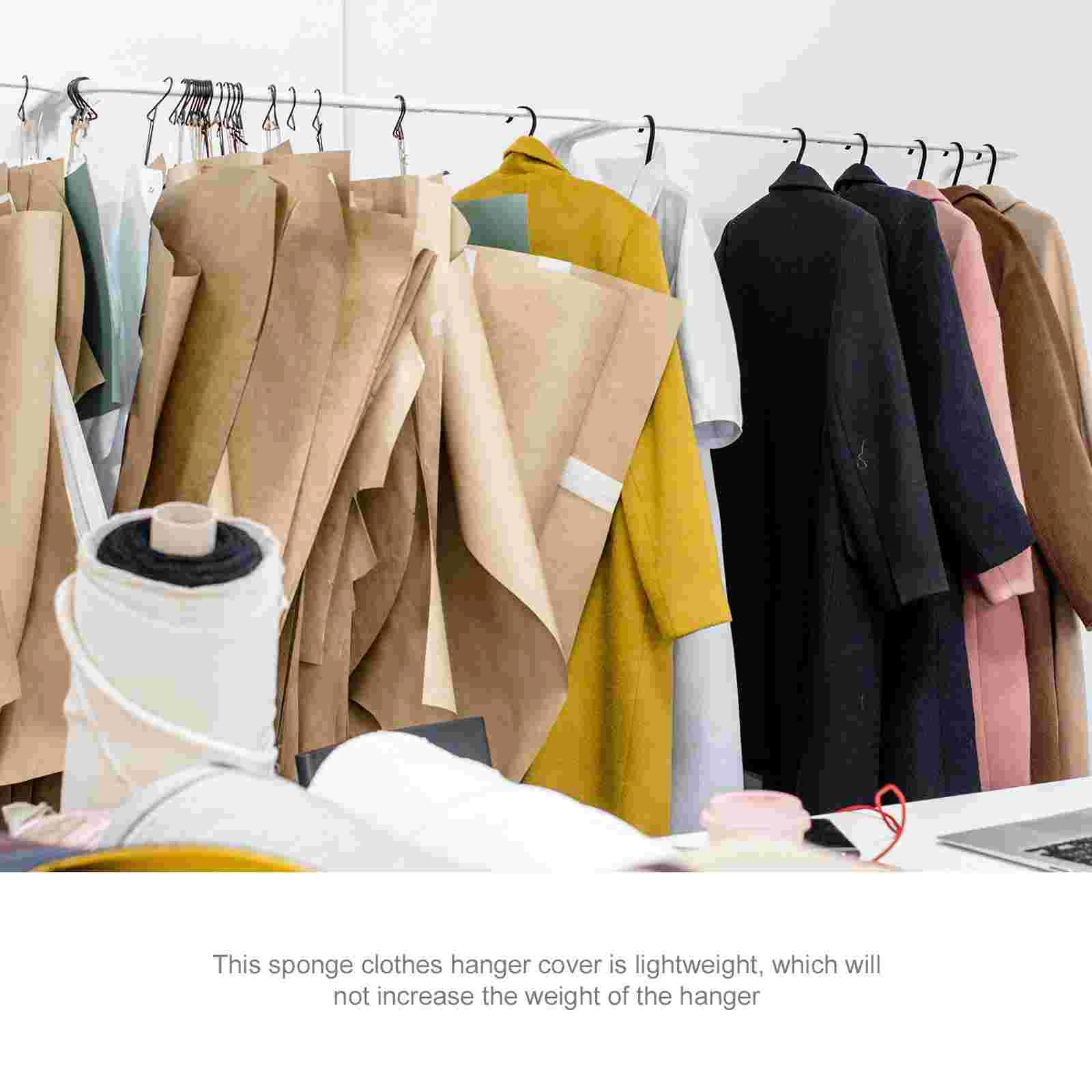 Вешалка для одежды губчатый чехол вешалки костюма защита защитной полосы нет