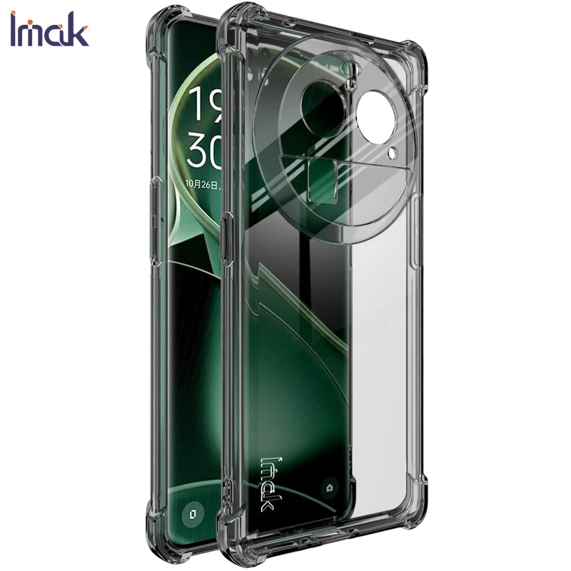 

For Oppo Find X6 Pro 5G 2023 Crystal Case IMAK Camera Lens 360 Protect Flexible Air Bag pouch Find X 6 6X FindX6 Soft Back Cover