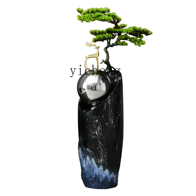 

XL Soft Decoration Indoor Fountain Creative Large Living Room Flowing Water Ornaments