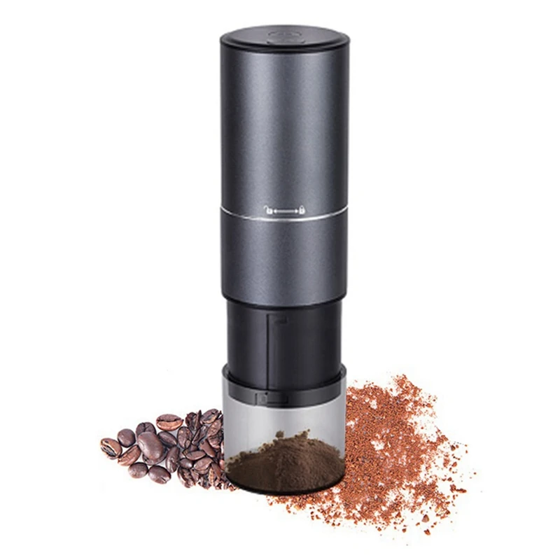 

Molinillo de café eléctrico recargable por USB, máquina profesional de acero inoxidable, rebaba de granos de café
