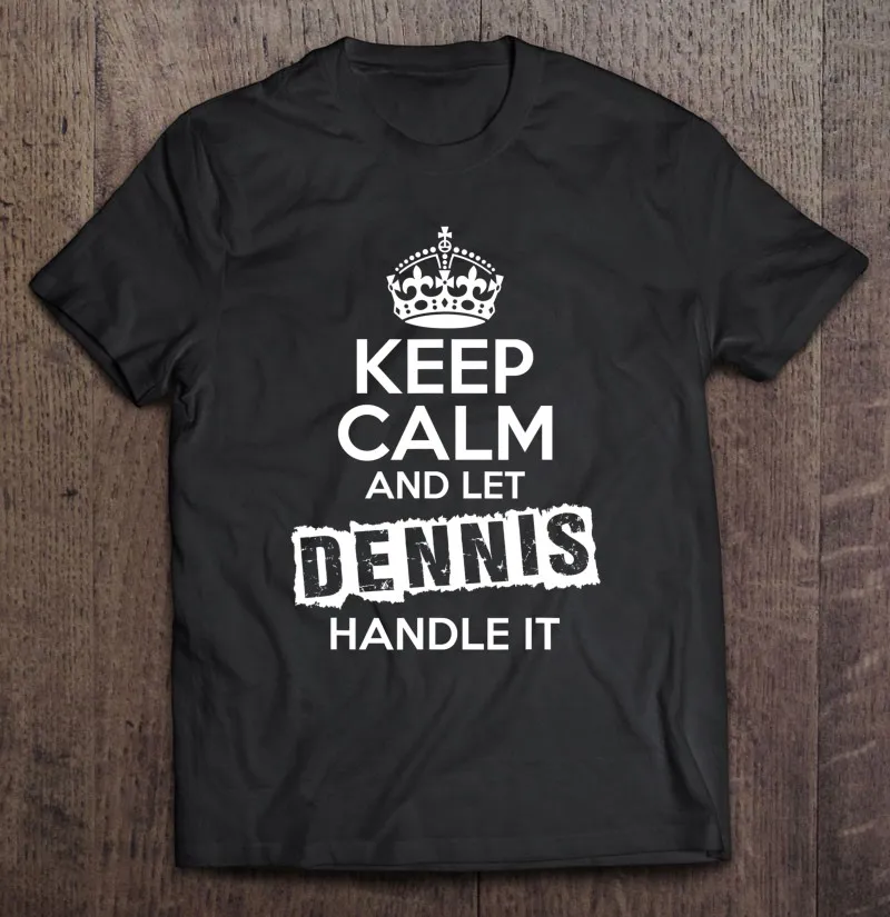 

Футболка мужская оверсайз с надписью «Keep Calm And Let»