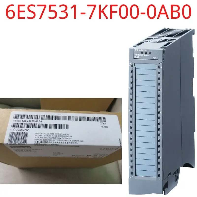 

Siemens NEW 6ES7531-7KF00-0AB0 SIMATIC S7-1500 Analog Input 6ES75317KF000AB0