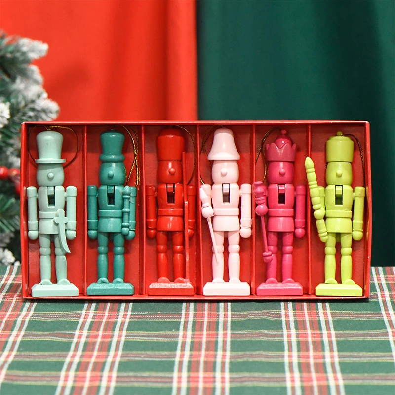 1 шт. 13 см мультяшный Щелкунчик кукольный кулон Рождественский солдатский