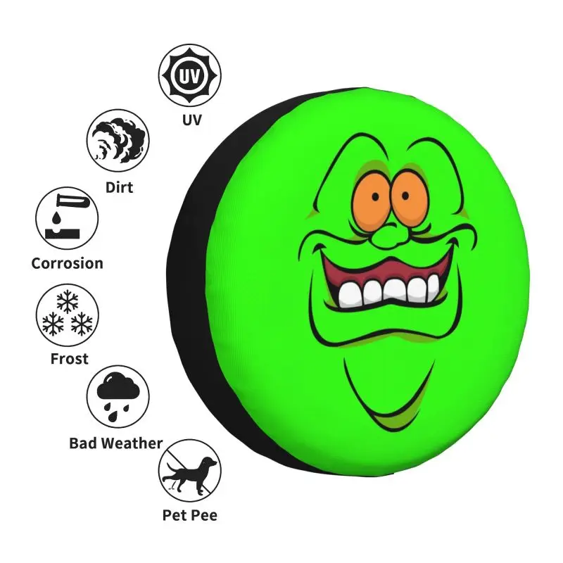 Пользовательский чехол на запасное колесо Охотники за привидениями для Jeep Mitsubishi