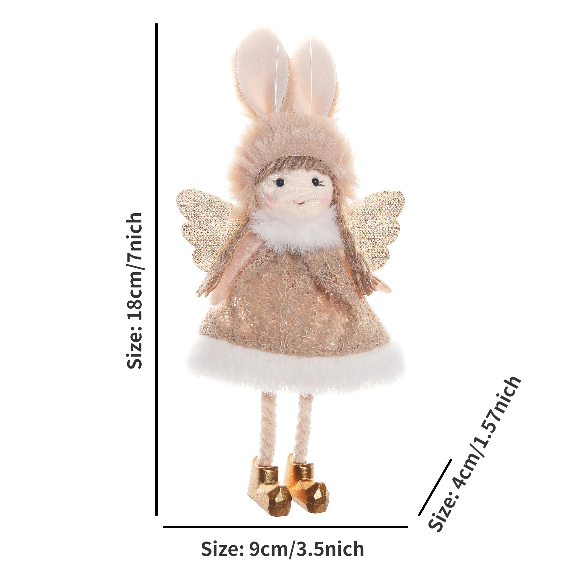 

Рождественский кулон-ангел