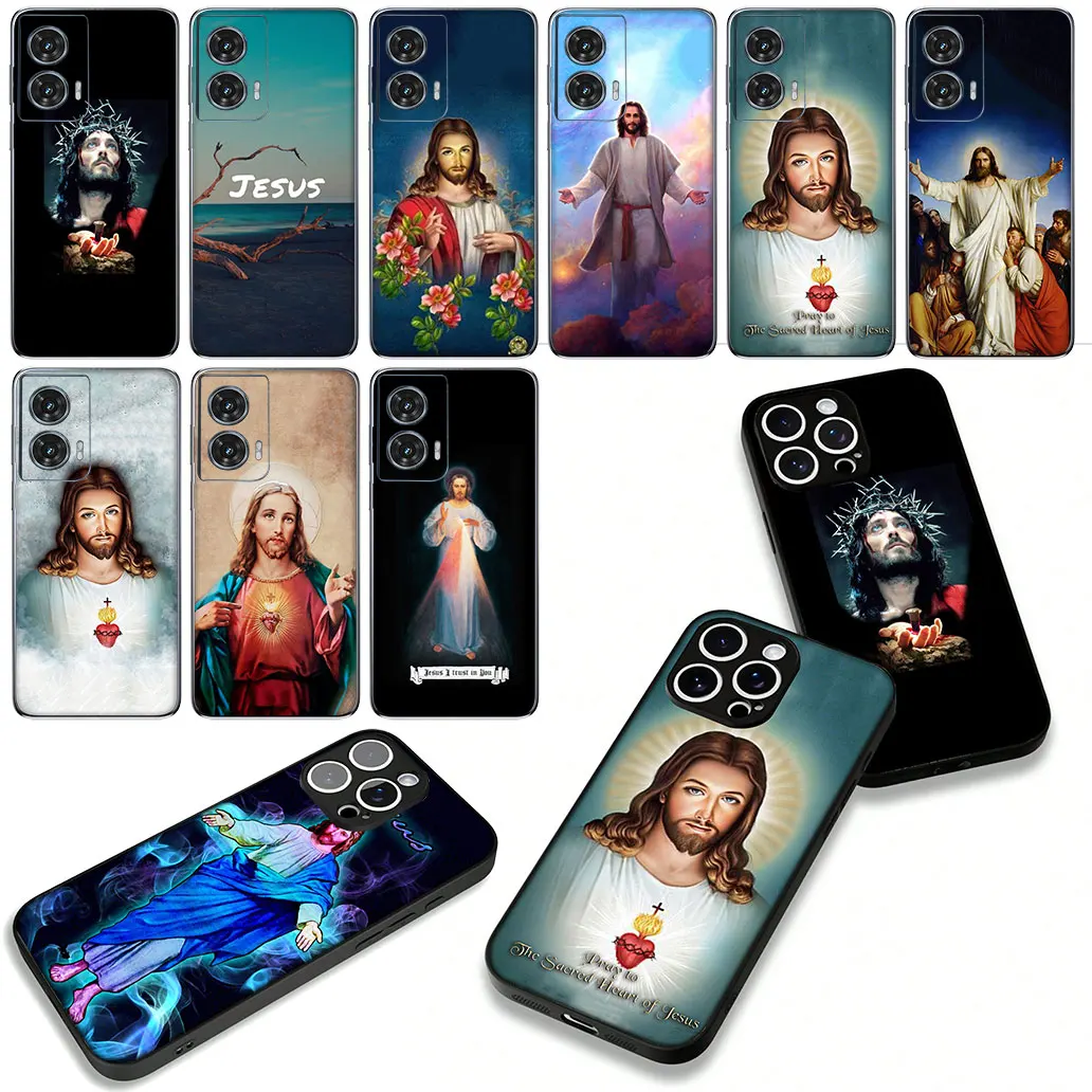 Мягкий чехол Джуда Иисуса для Apple iPhone 15 14 16 плюс 13 11 12 Pro Max X XR XS ProMax 16E телефона