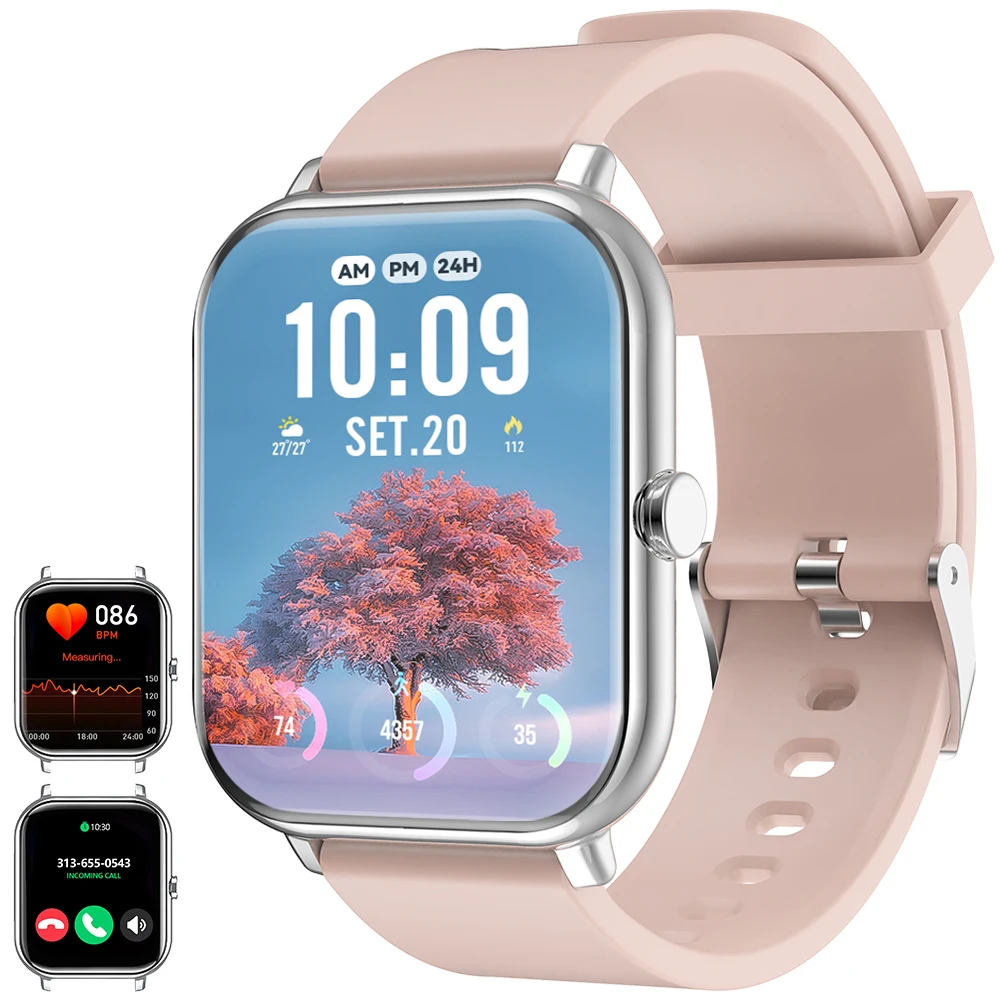 

Perfume Watch and Phones, IP68 Waterproof Watch Women Fitness Tracker Watch with Heart Rate/Sleep Monitoring, Fashion Watc