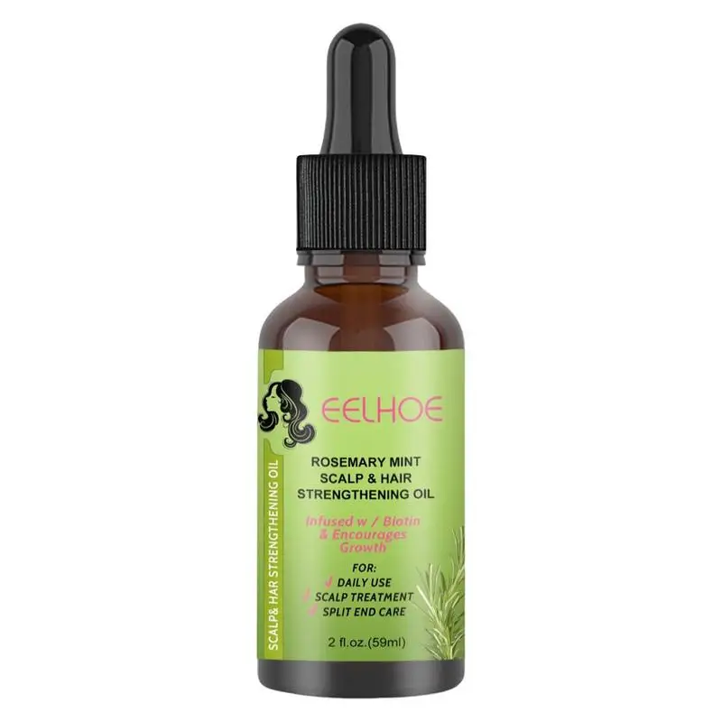 

Sdotter 59ml Hair Oil Long Lasting Rosemary Hair Essential Oil Hair Care Home Hair Loss Solution Rosemary Oil For Hair Growth