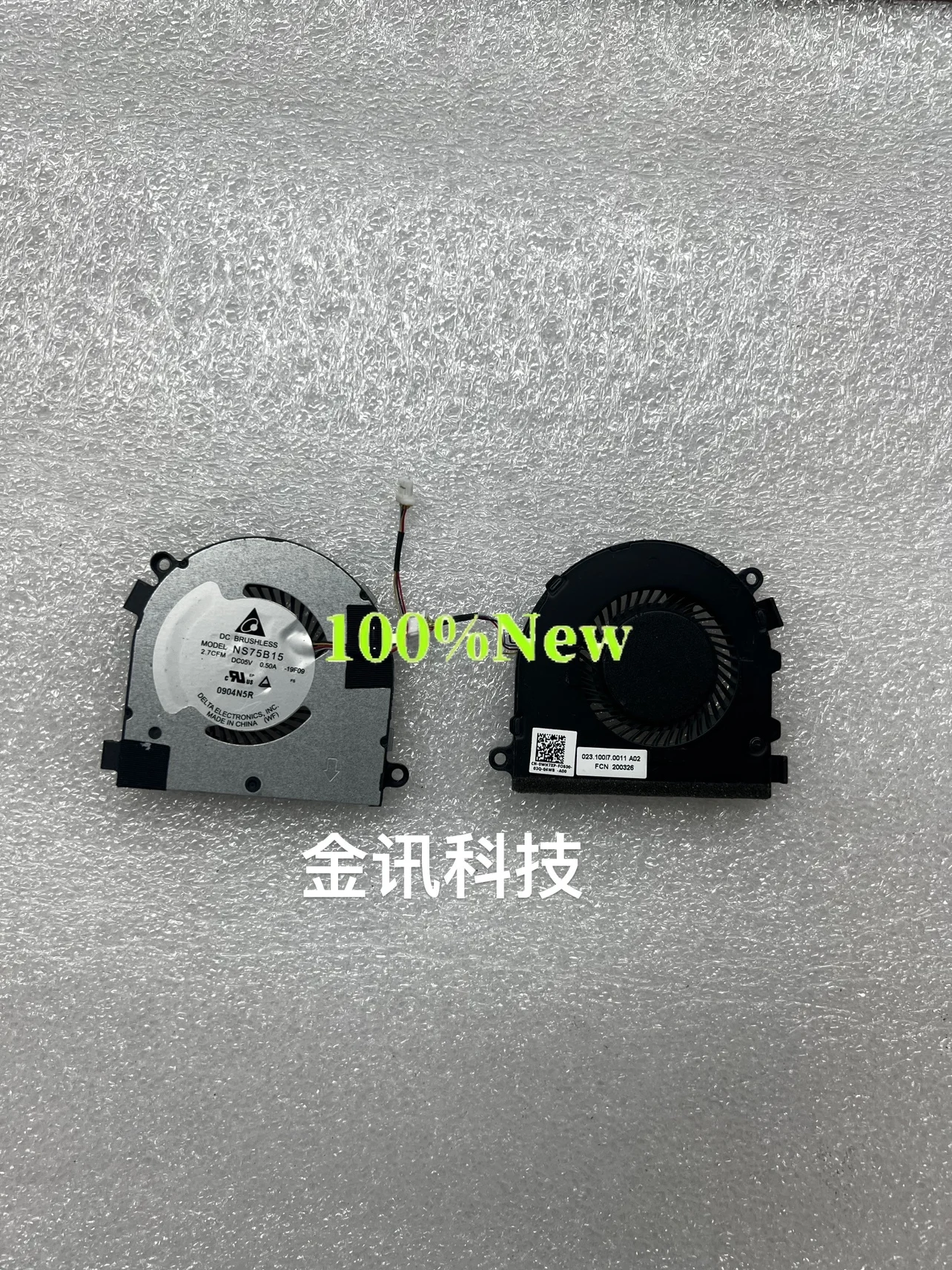 Новый оригинальный охлаждающий вентилятор для DELL Latitude 3310 E3300