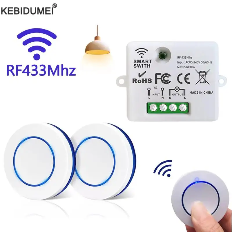 Беспроводной умный выключатель света 220 В 110