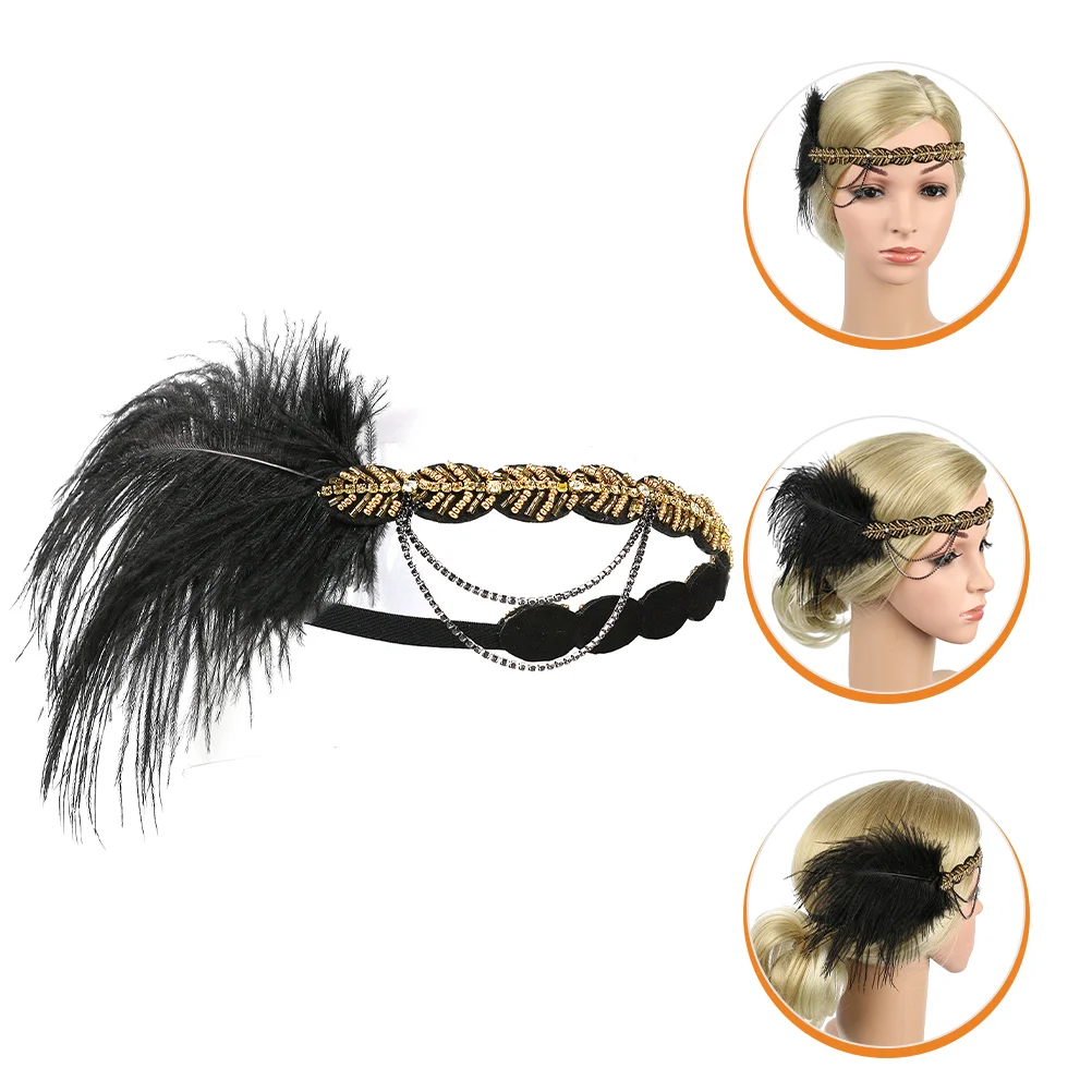 

Wedding Accessories Headband Beaded Women 1920s Flapper Headpiece Headbands Bride