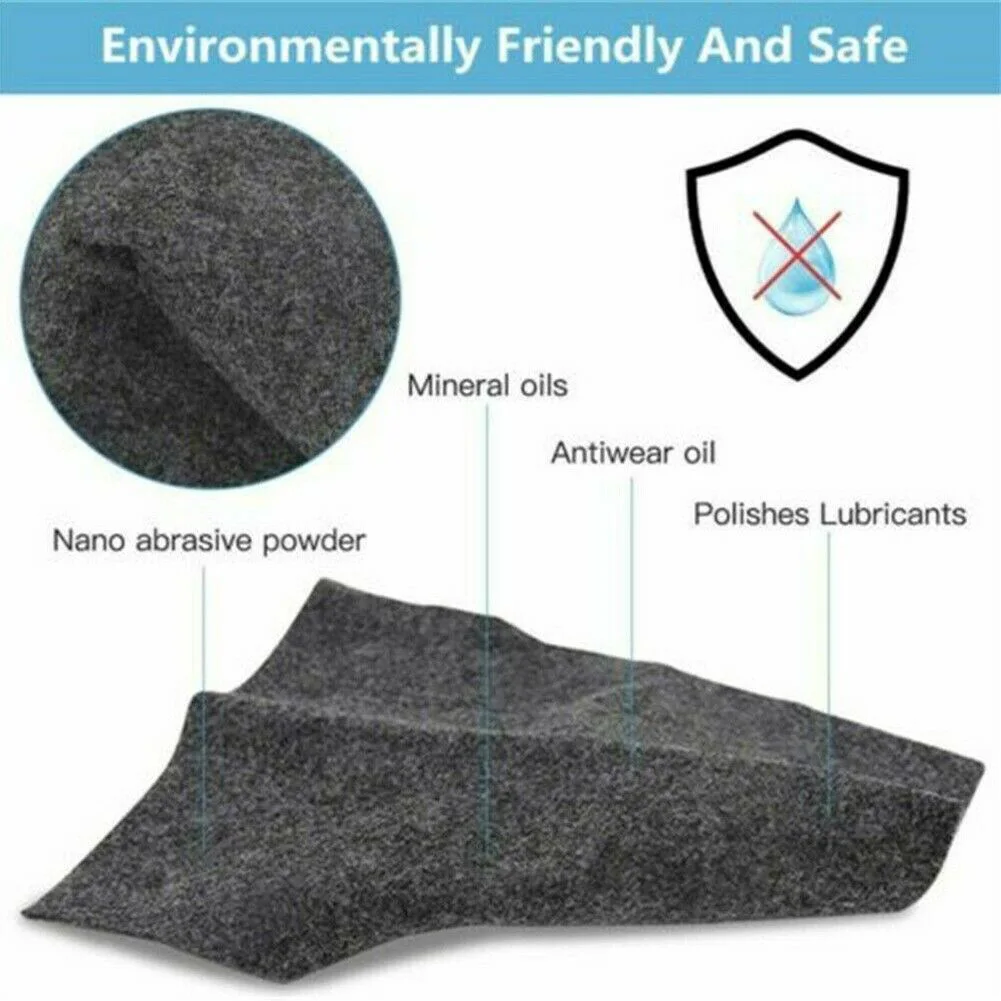 

Nano Car Scratch Car 10x10cm 4PCS Automotive Care Nano Cloth Polishing