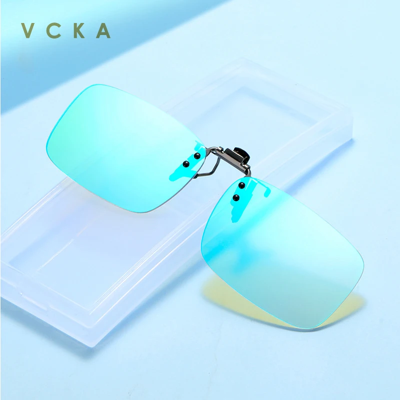 

Очки VCKA с клипсой для людей с красно-зеленым цветом ослепление и цветная слабость двусторонние линзы с покрытием очки для вождения