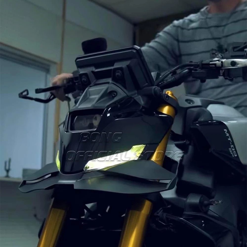 Для YAMAHA MT-09/SP GP WING DOWNFORCE NAKED передние спойлеры MT09 GEN 4 2024 2025 передний спойлер нижний