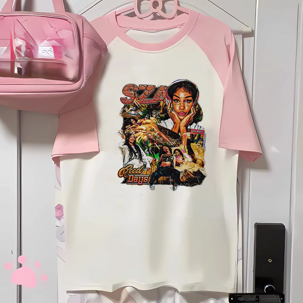 Футболка женская графическая в стиле Харадзюку