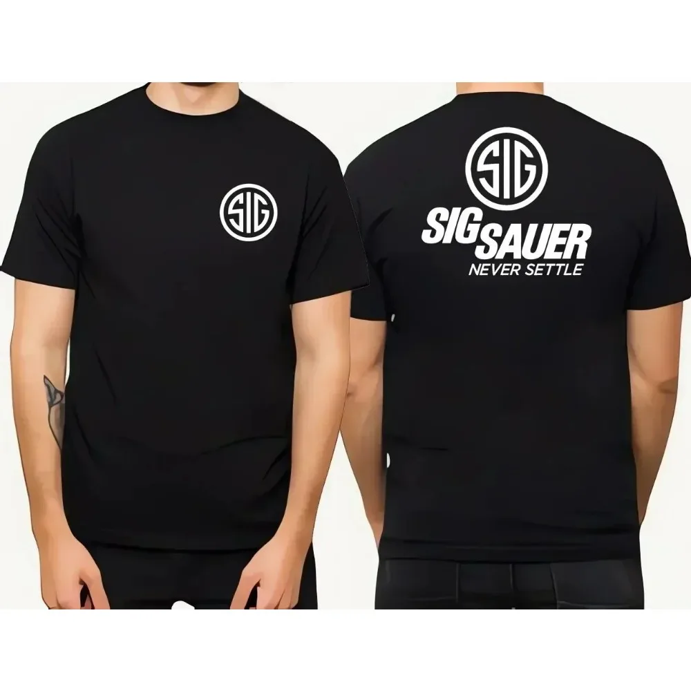 Мужская футболка с рисунком Sig Souer Gun 2024 армейский топ для боеприпасов