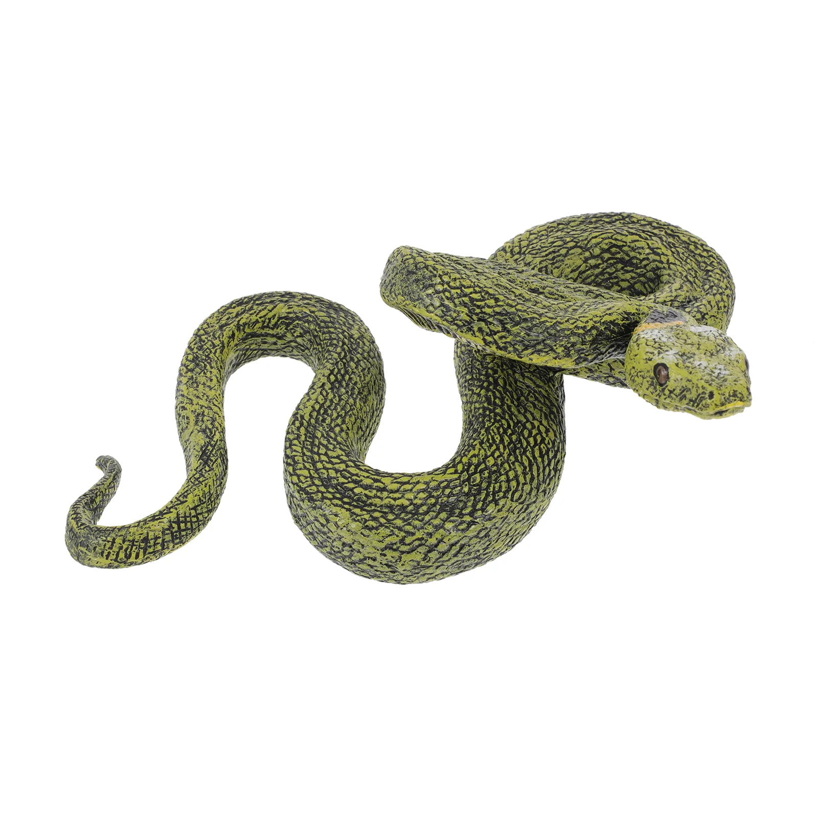 

Creepy Snake Python High Simulation Plaything Snake Model ( Green )