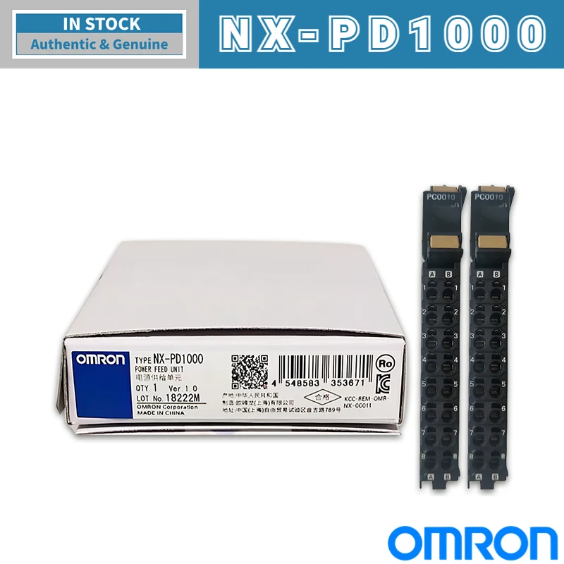 Фото Системный блок OMRON серии NX, оригинальный, новый, NX-PD1000 PF0630 0010 20 PC0030 TBX01 PF0730 для промышленной автоматизации №1