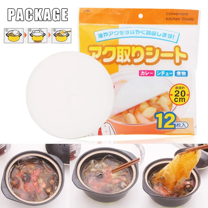 

Kitchen Oil Absorbing Film Cooking Baking Barbecue Food Mat Soup Oil Absorption Film Blotting Paper for Kitchen BBQ
