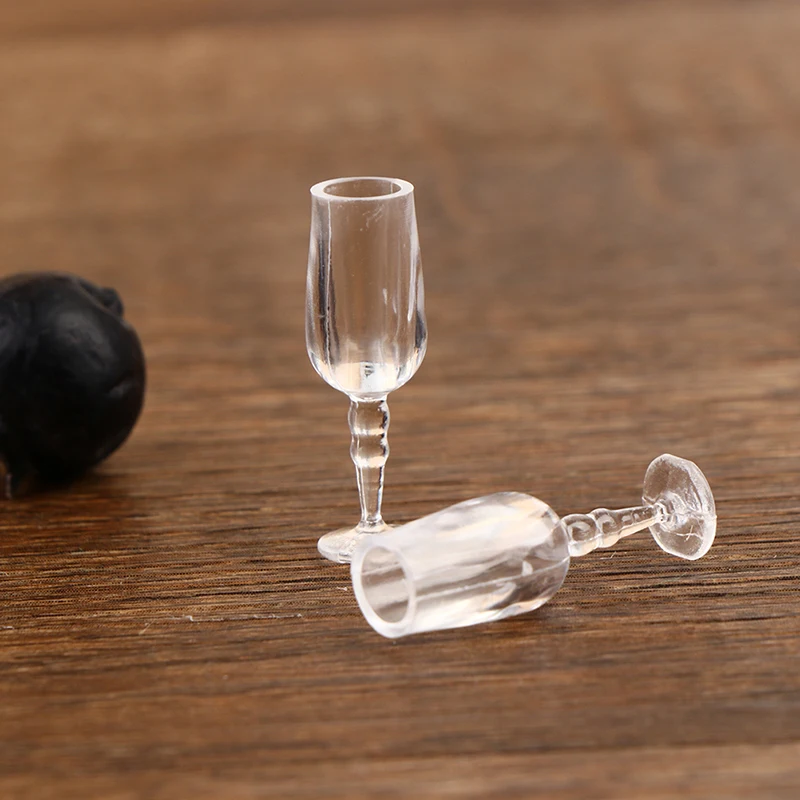 Набор из 6 бокалов для кукол сока красного вина кукольного домика кухни