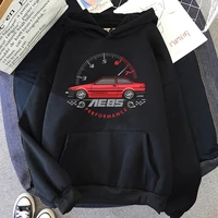 japan anime initial ae86 hoodie menwomen drift racing car printed long sleeve sweatshirt unisex casual fashion streetwear male