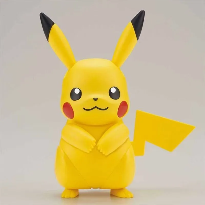 Фото В наличии, оригинальная фигурка BANDAI NAMCO Pokemon PLAMO, SELECT SERIES 41, сборная фигурка Пикачу, модель игрушки в подарок №4