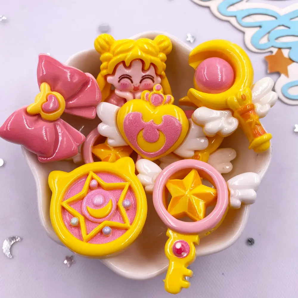 

Фигурки девушек из смолы Diy Super Paradise 6 шт