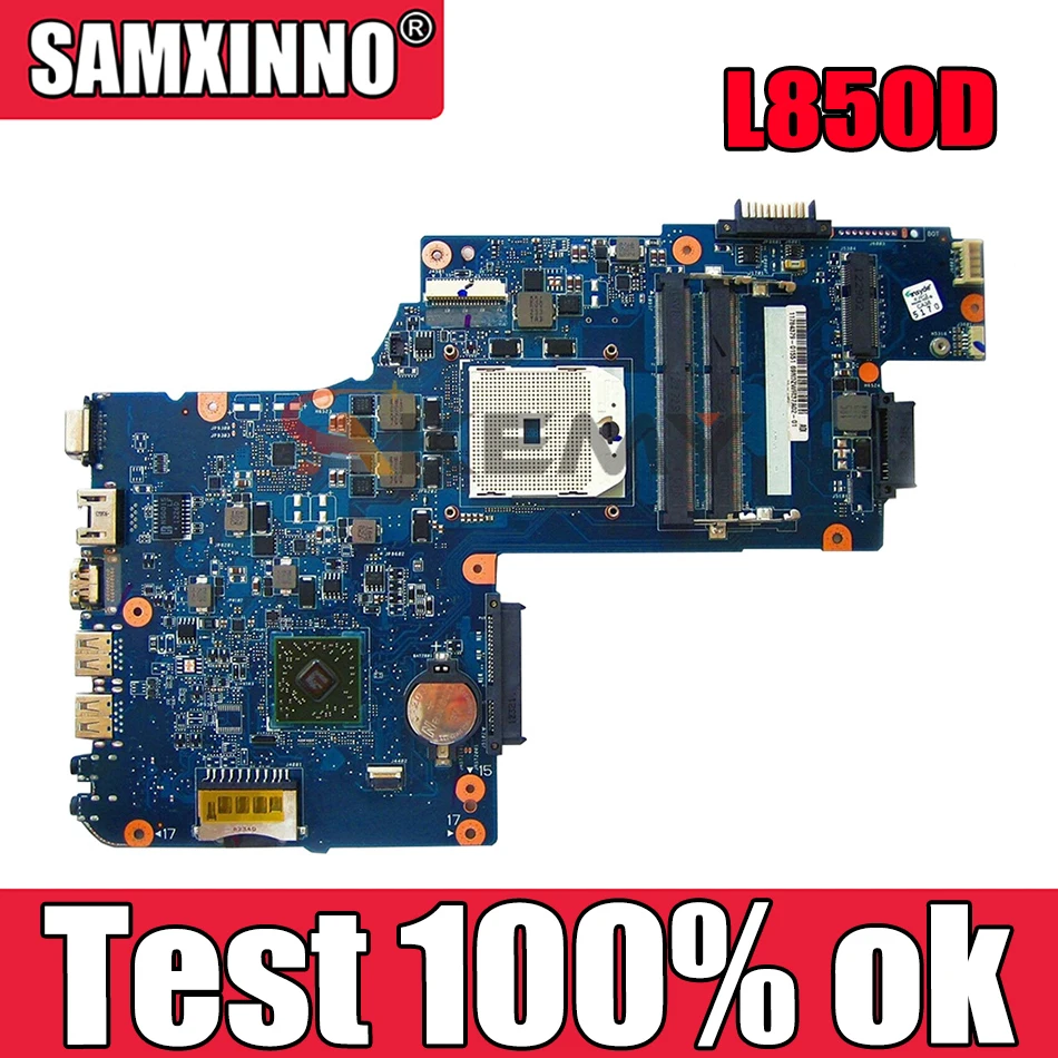 

AKEMY Laptop Motherboard H000041530 for Toshiba Satellite L850D C850 PLAC CSAC UMA MAIN BOARD REV 2.1 DDR3