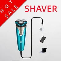 usb rechargeable razor beard knife full body washable portable electric shaver