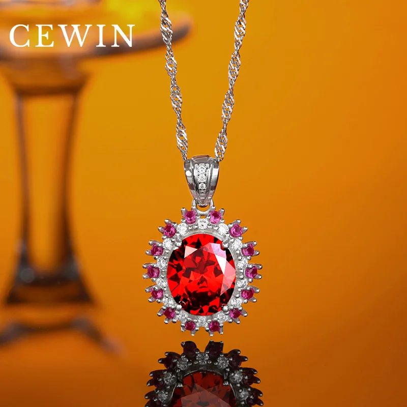 

Ожерелье из серебра 925 пробы с высокоуглеродистыми бриллиантами