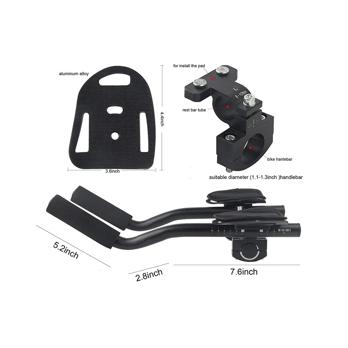 Аэродинамический стержень DRCKHROS для велосипеда аэродинамические стержни из