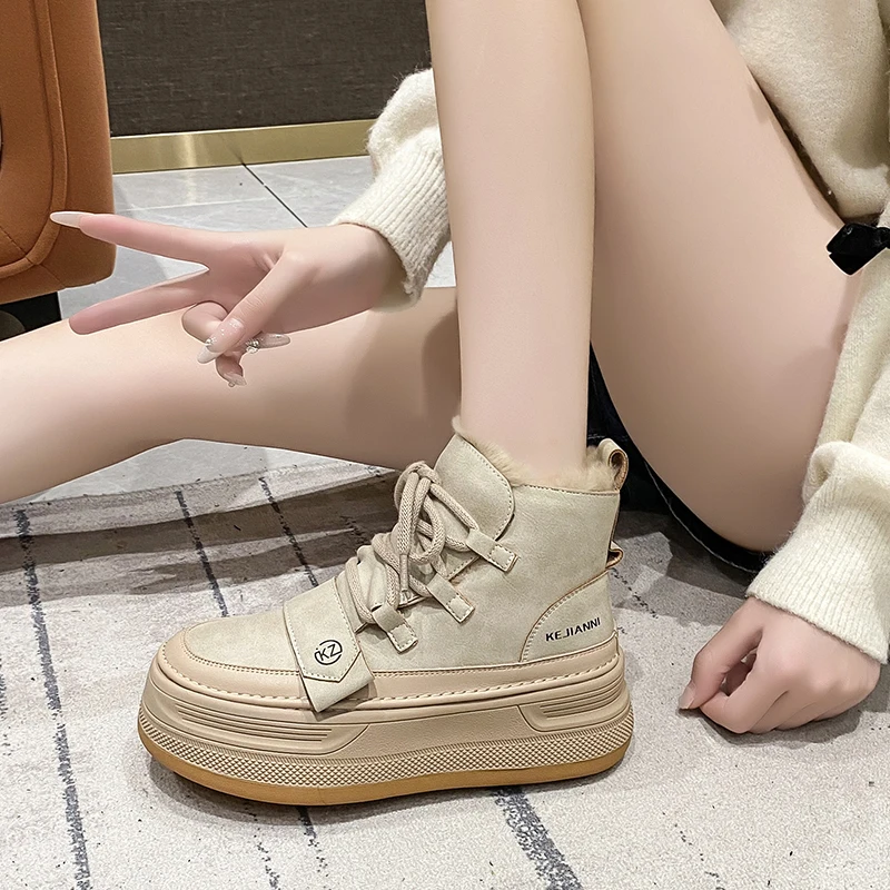 Зимние ботинки женские австралийские женская обувь 2024 зимние сапоги в стиле