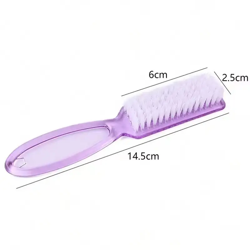 do czyszczenia pędzli paznokci Usuń kurz w proszku Plastikowy środek czyszczący akrylowych żelowych UV Manicure Akcesoria pielęgnacji
