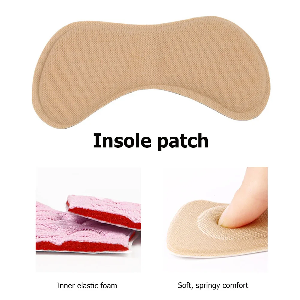 

1 пара, губчатые вставки для обуви на высоком каблуке