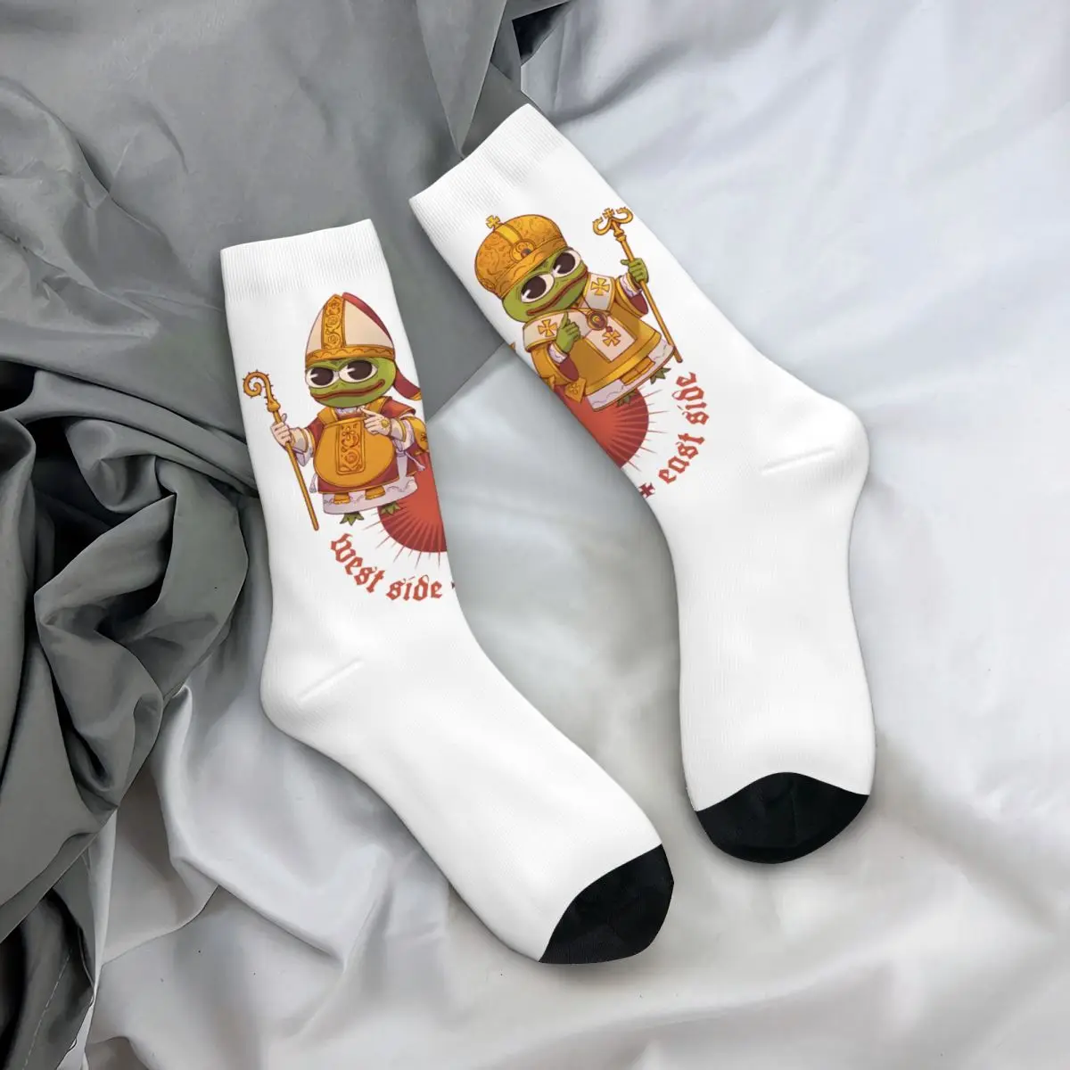 Сумасшедшие Компрессионные носки для мужчин West Side East в стиле хип-хоп Харадзюку