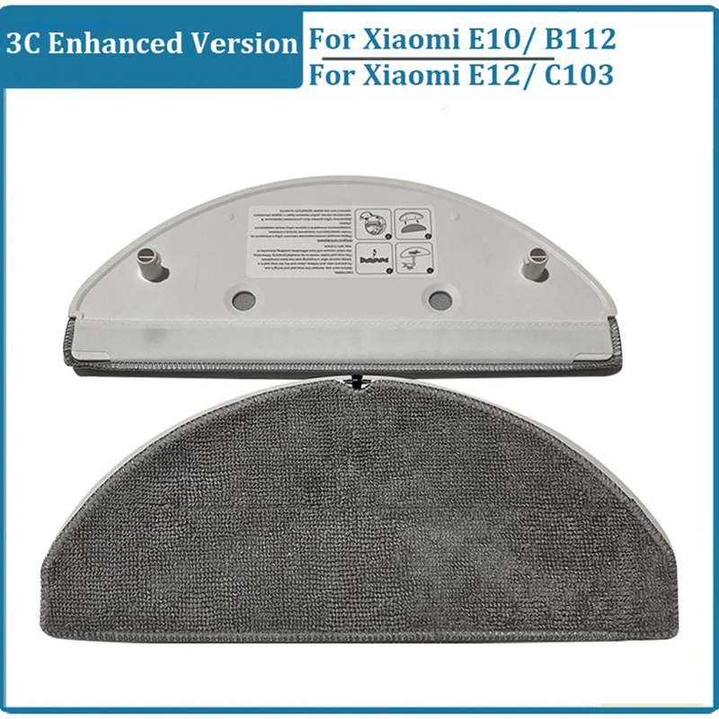 Для Xiaomi E10 B112 E12 C103 Mijia 3C улучшенная версия робот-пылесос швабра держатель тряпки запасные аксессуары Запчасти