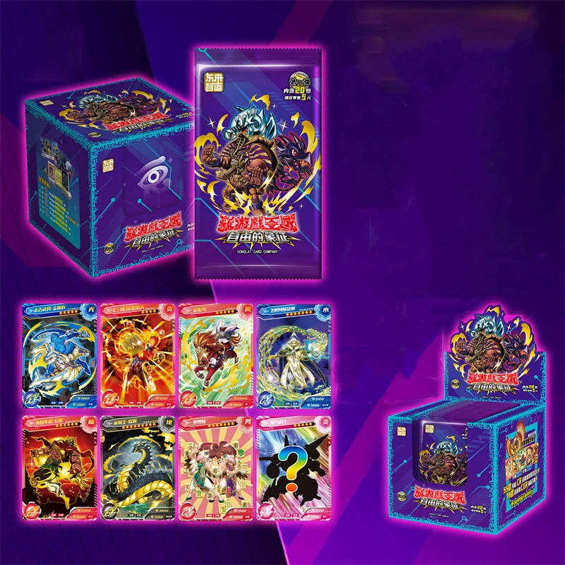 Фото Коллекция аниме Yu-Gi-Oh Боевая карта Раш Дуэль синие глаза белый дракон волшебник рельефная флэш-карта детская игровая карта подарок на день р... №4