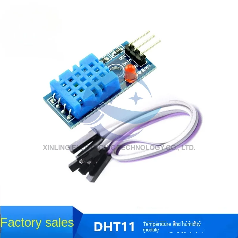 

DHT11 temperature module single bus digital temperature and humidity sensor electronic building block breadboard electronics