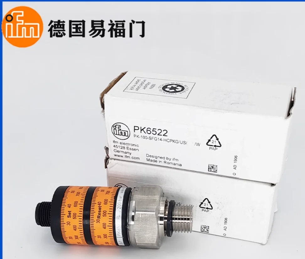 Оригинальный датчик давления IFM PK6734 PK6220 PK6224 PK7520 PK7521 PK6732 PK6523