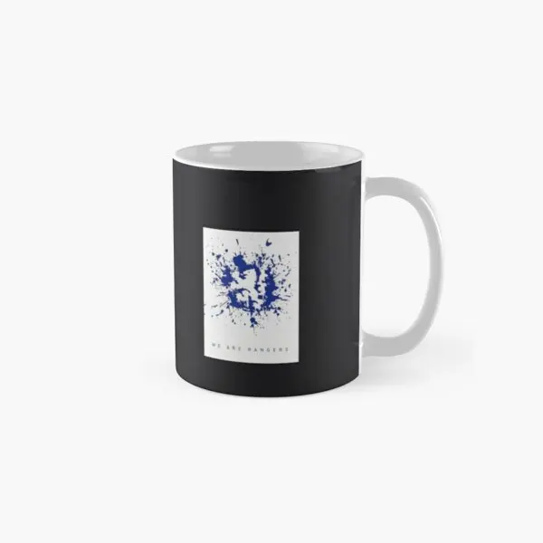 

Glasgow Rangers Paint Classic Mug Cup Handle Round Drinkware Design Gifts Coffee Printed Picture Simple Photo Tea Image