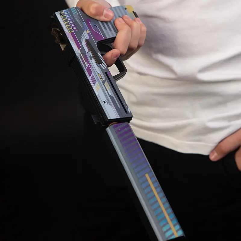 Игрушечное оружие Geekroom деревянный детский пистолет резинкострел Usp с глушителем