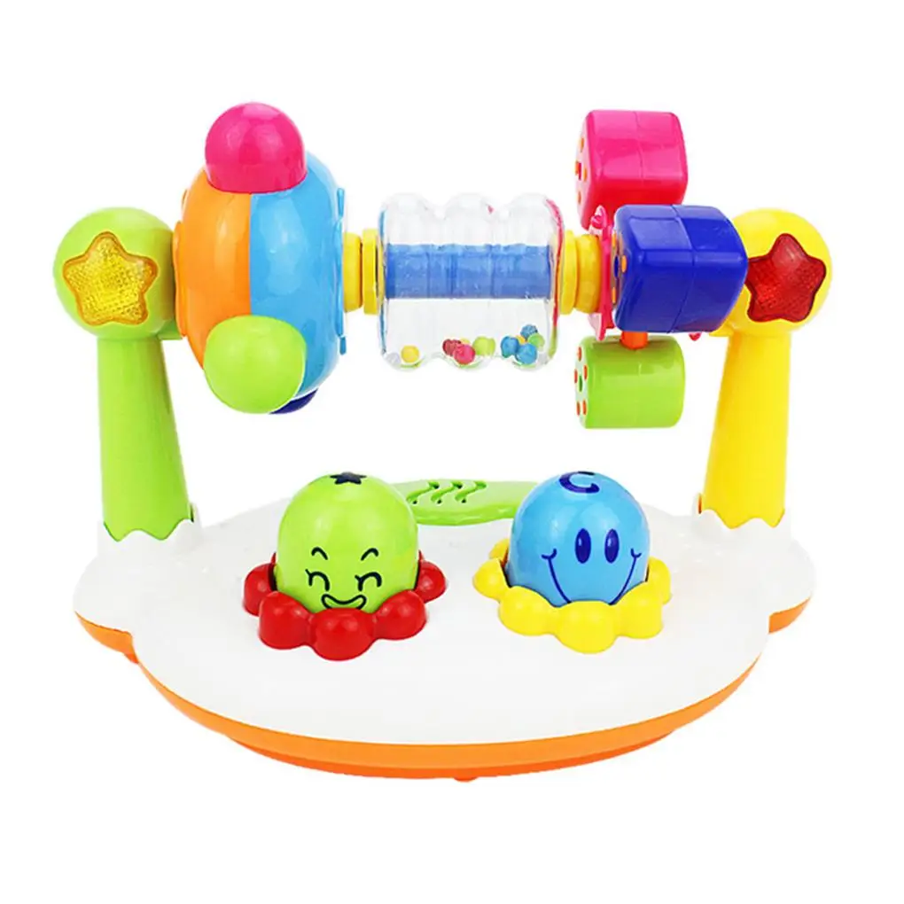 

Музыкальная детская игрушка музыкальное вращающееся освещение фитнес-рамка детские развивающие игрушки