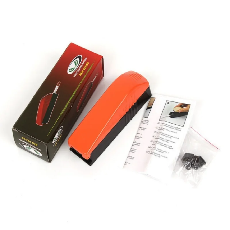 

Single-tube Cigarette Rolling Machine Portable Manual Push-pull Tobacco Injector Rooling Paper Smoking Accessories Gift for Men